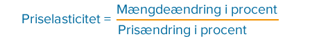 Formel for priselsasticitet