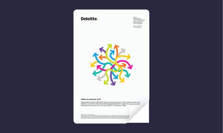 Et screenshot af en rapport