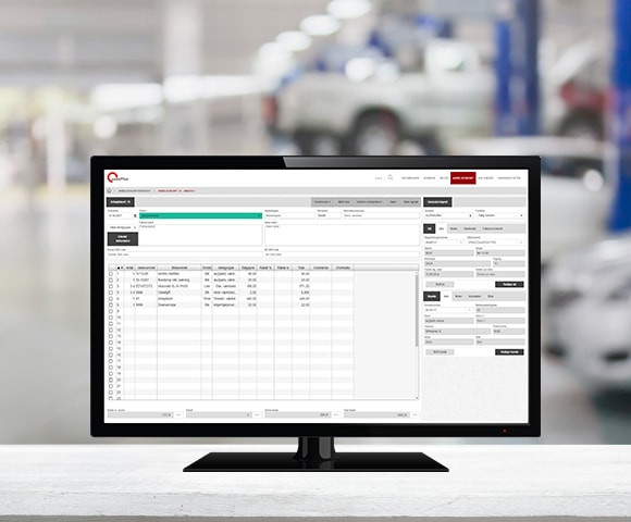 App screenshot: au2office