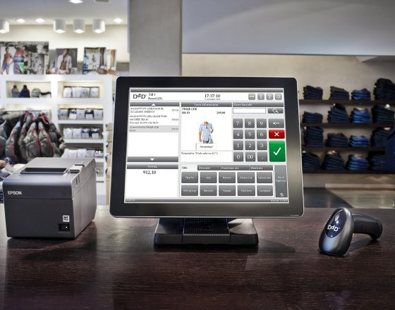 App screenshot: DdD pos