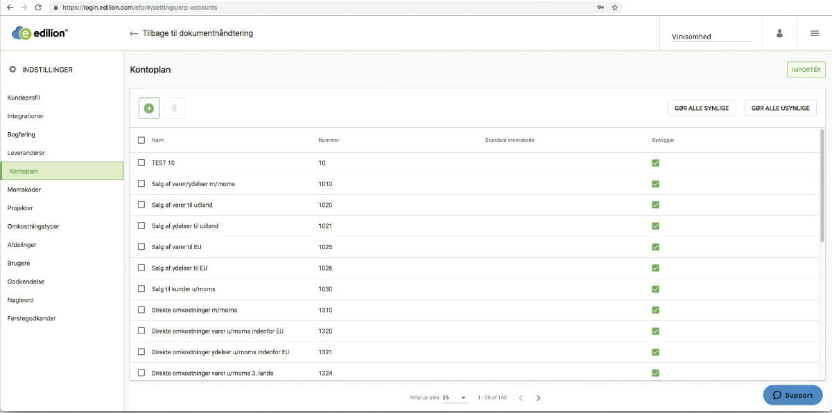 App screenshot: Edilion