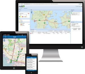 Skærmbilleder der viser planlægningsværktøjet fra Multi IT
